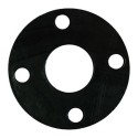 2 1/2" Table-D/E Commercial Rubber Full Faced Flange Gasket (3mm Thick)