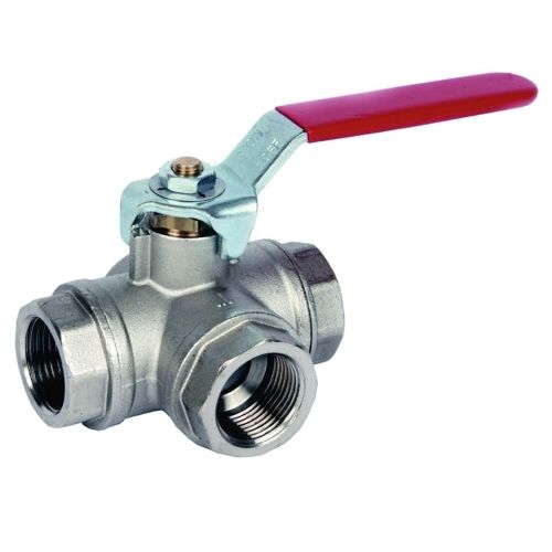 Albion Art70 Reduced Bore 3-Way Brass Ball Valve (L-Port ...