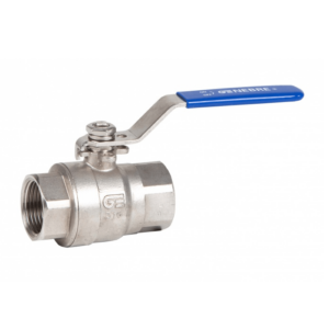 The Genebre Art2014 2-piece full bore stainless steel ball valve