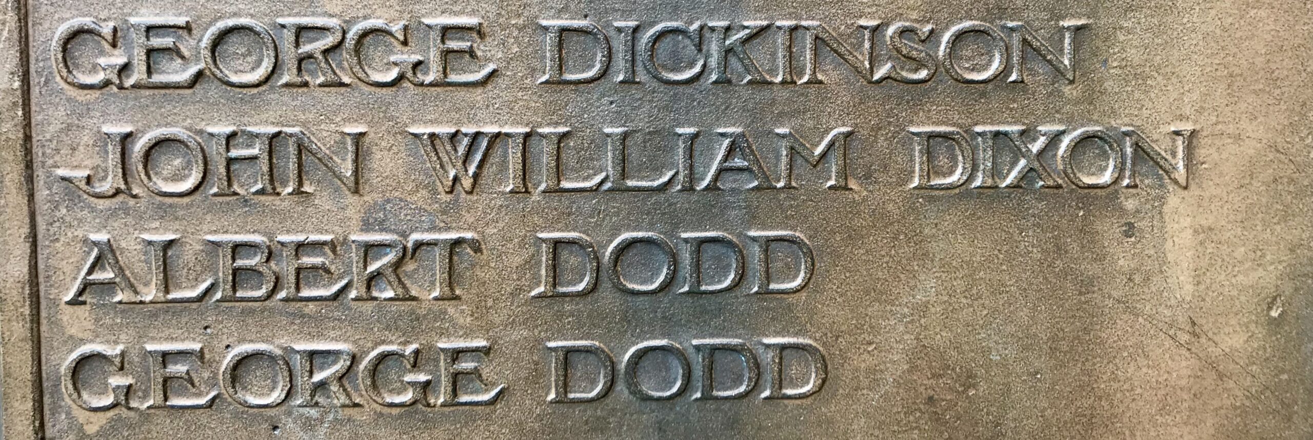 George Dickinson Ashton-under-Lyne war memorial