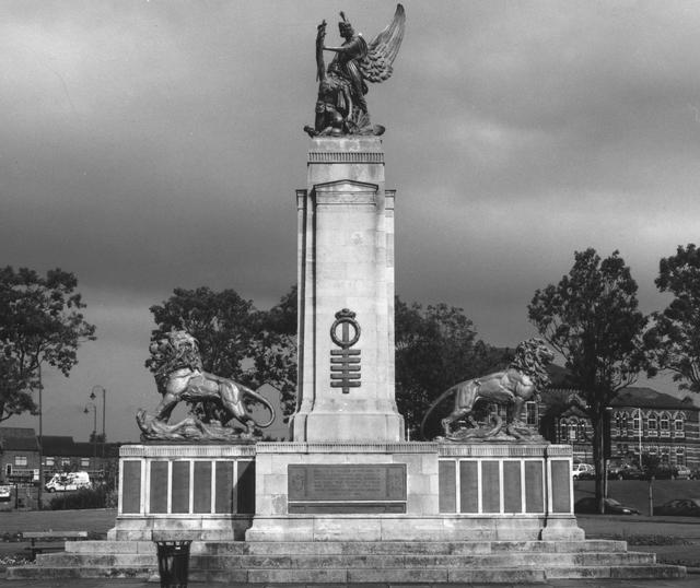 The war memorial cenotaph, Ashton under Lyne