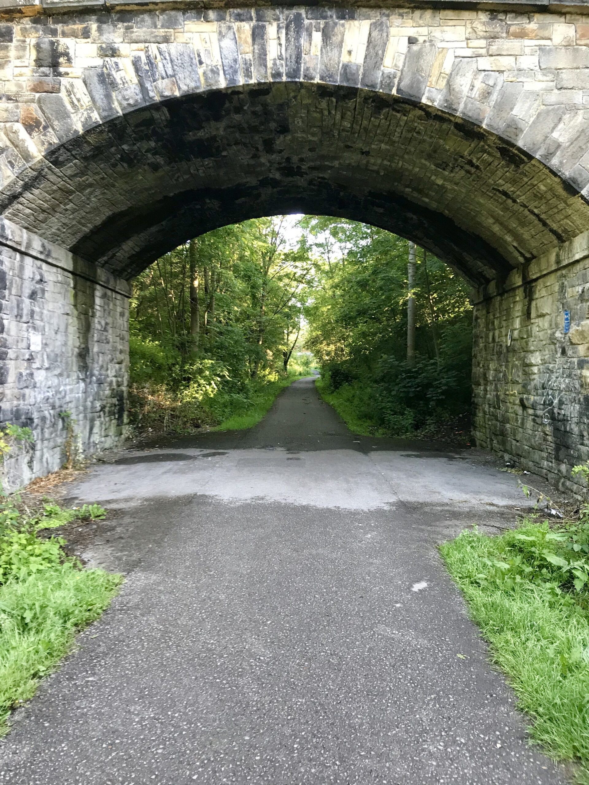 A bridge on the Ashton-under-Lyne Charlestown walking track