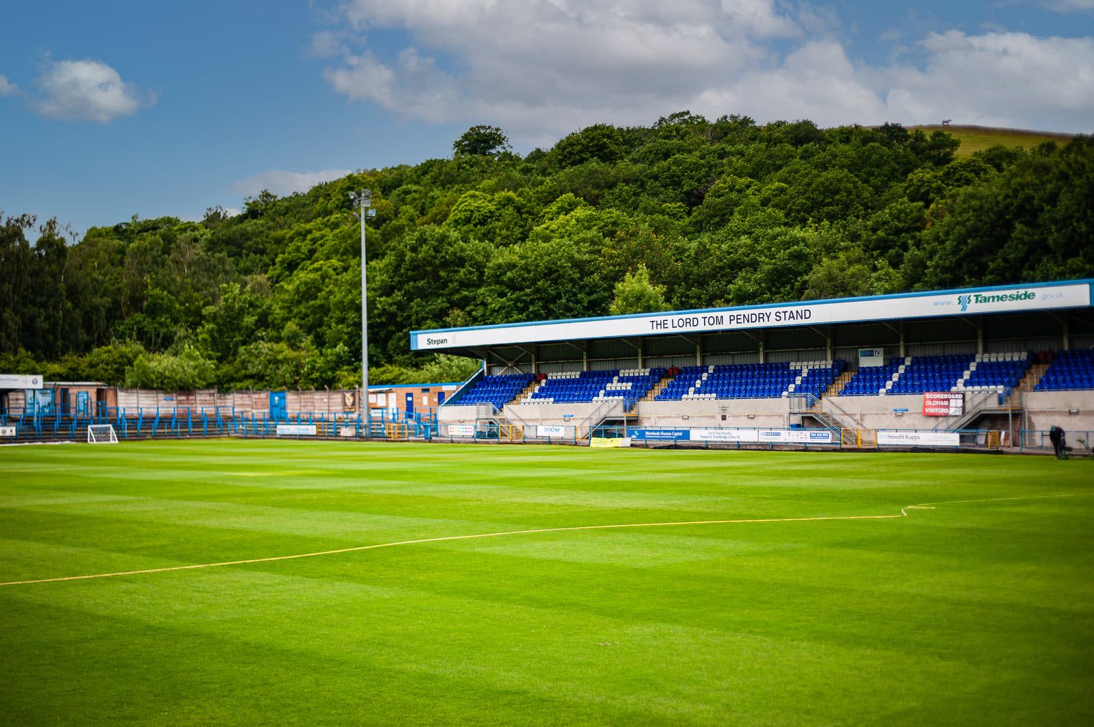 Bower Fold, The Home of Stalybridge Celtic Football Club