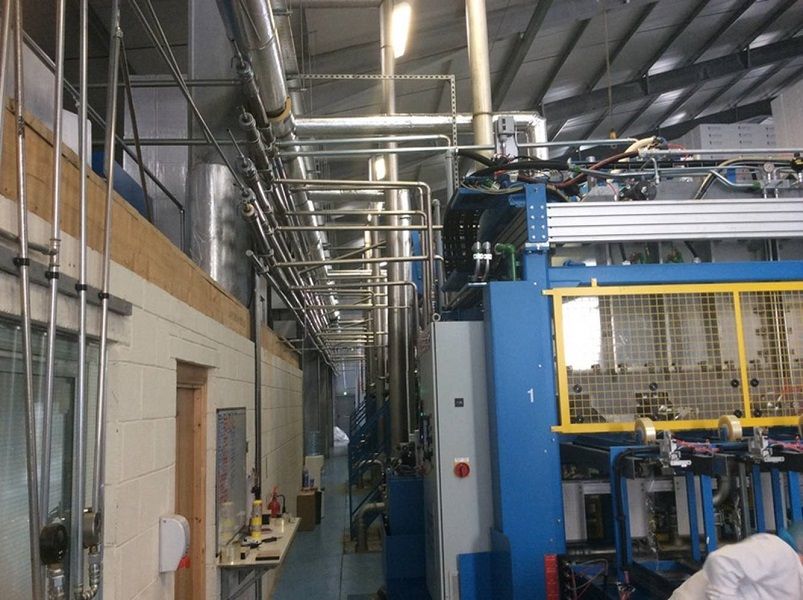 M-Press stainless steel press tube and fittings installation.